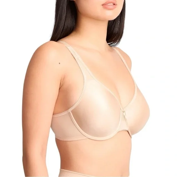 Wacoal Basic Beauty Spacer Underwire Everyday Wear Sand Nude Bra Women’s 32DD - Picture 3 of 12